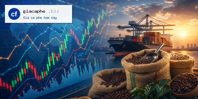 Sàn cà phê thế giới và biểu đồ kỳ hạn Robusta Arabica