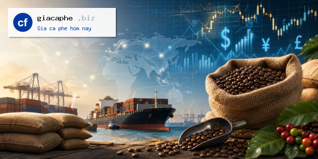 Logistics cà phê quốc tế và biến động tỷ giá USD