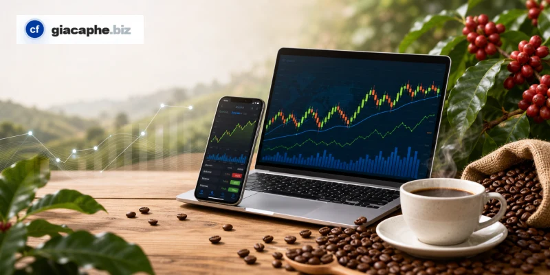 Giá cafe: cách hiểu nhanh các nguồn giá và tín hiệu thị trường