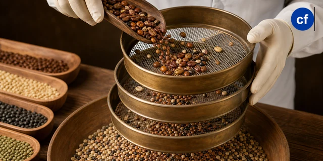 Sự khác biệt về hình dáng giữa hạt cà phê phẳng thông thường và hạt đột biến Culi Peaberry tròn trịa