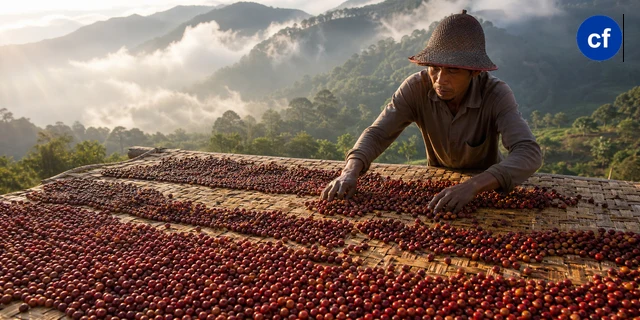 Quy trình chế biến cà phê khô tự nhiên tối ưu hóa hương vị hạt chi tiết