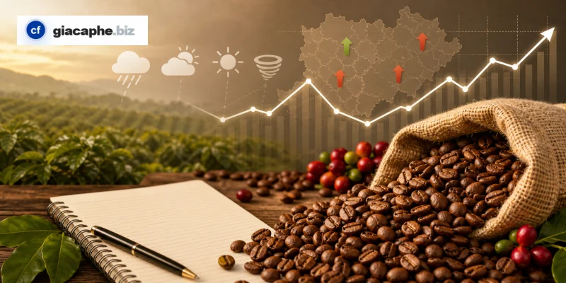 Các bước chăm sóc cà phê trong toàn bộ chu kỳ
