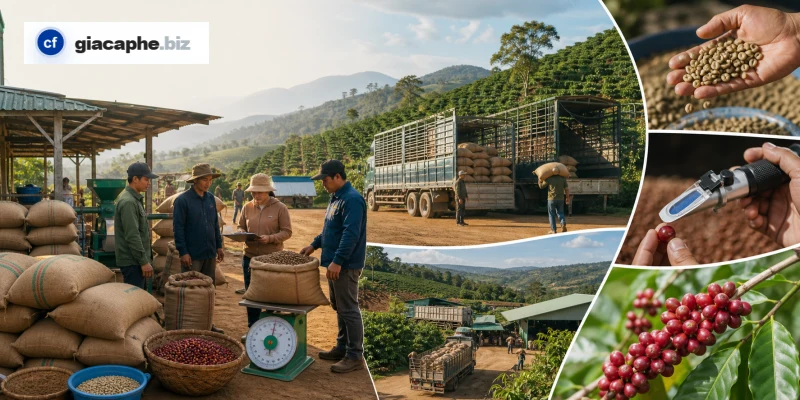 Sâu đục thân cà phê: dấu hiệu sớm và cách quản lý để hạn chế mất cây
